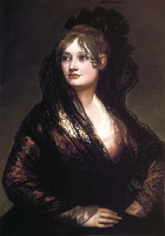 Francisco Goya Isabel de Porcel china oil painting image